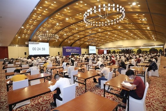 More than 2,000 engineers and bachelor degree holders graduating from universities attend Global Samsung Aptitude Test (Source: Samsung)