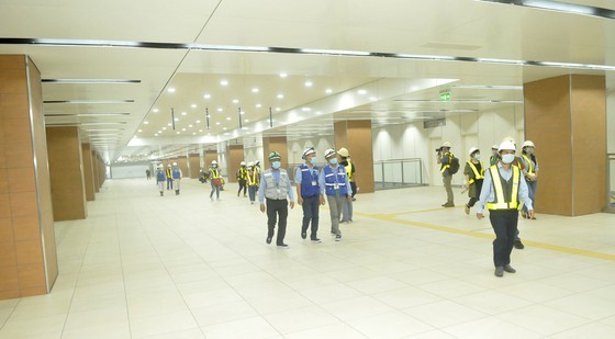 Underground space for Ben Thanh- Suoi Tien metro (Photo: SGGP)