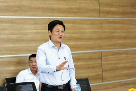 Deputy Director General Nguyen Khac Lich delivered his speech in the discussion. (Photo: SGGP)