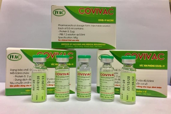 Vaccine Covivac manufactured by the Institute of Vaccines and Medical Biologicals  (Photo: SGGP)