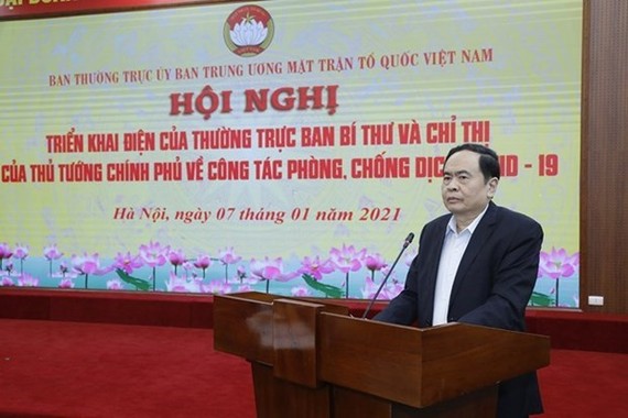 President of the VFF Central Committee Tran Thanh Man (Photo: VNA)