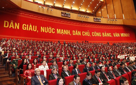 Delegates at the opening of the 13th National Party Congress (Photo: SGGP)
