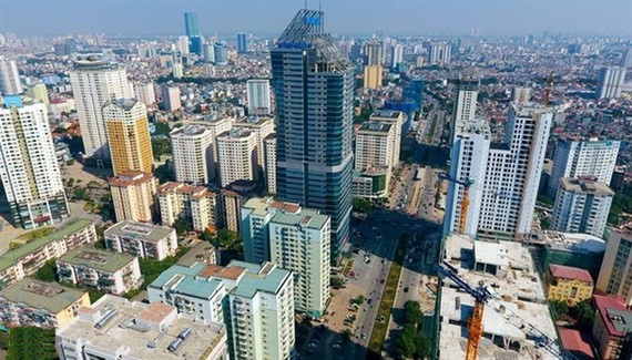 A view of Hanoi . In 2020, the real estate sector contributed about 4.42 percent of the national GDP. Photo vneconomy.vn