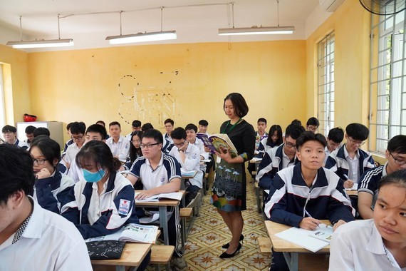 Vietnam pilots teaching German, Korean in high schools (Photo: SGGP)