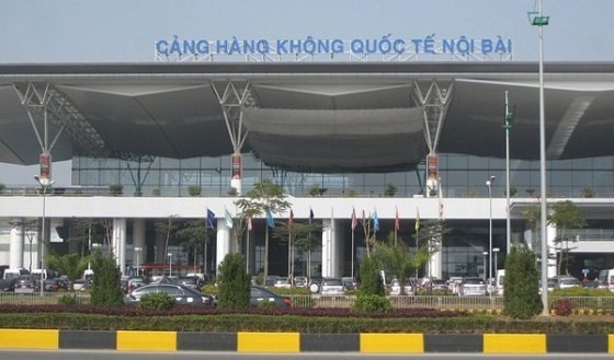 The Noi Bai International Airport renovates its T1 domestic terminal. (Photo:SGGP)