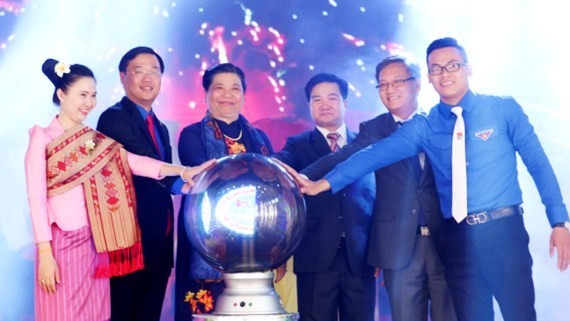  Opening ceremony of friendship meeting between Vietnamese and Lao youths in 2017