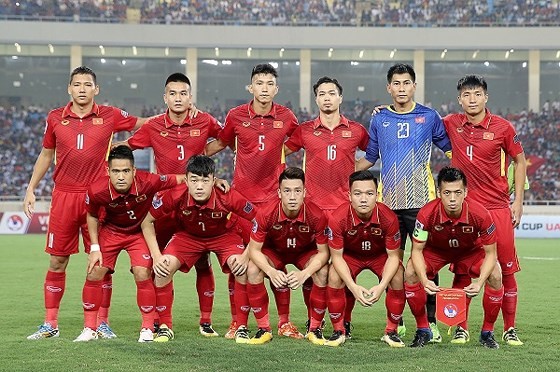Vietnam Football Team (Photo: Minh Hoang)