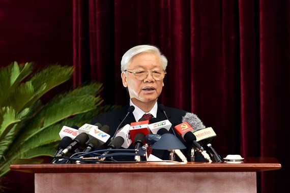 Communist Party Secretary General cum President of Vietnam Nguyen Phu Trong