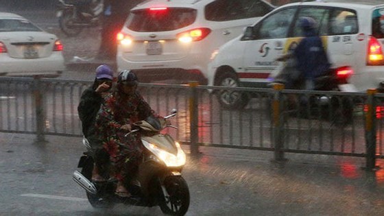 Usagi triggers downpour in Ho Chi Minh City on the large scale