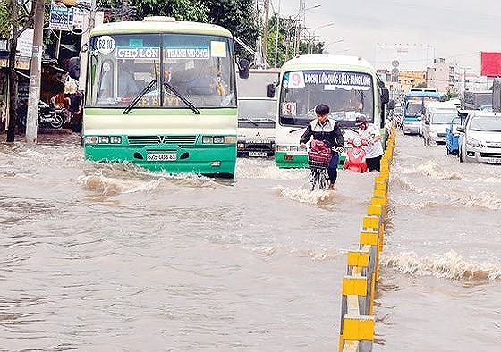 High tide forecast to exceed alert level 3 in Ho Chi Minh City
