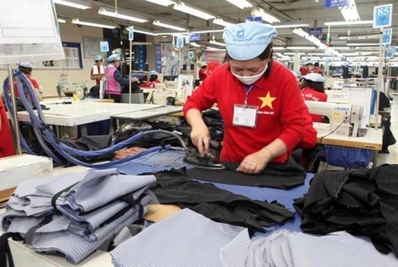 The factory of the Garment 10 JSC in Hanoi (Photo: VNA)