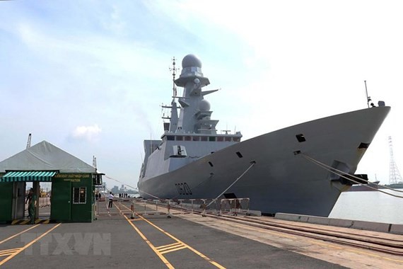 French naval ship visits HCMC for first time