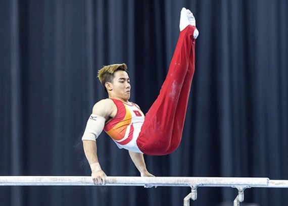 Gymnast Le Thanh Tung (Photo:SGGP)