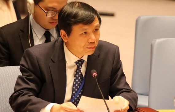 Ambassador Dang Dinh Quy, head of the Vietnamese Permanent Mission to the United Nations (Source: VNA)