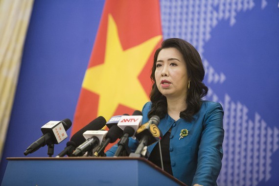 Foreign Ministry spokesperson Le Thi Thu Hang 