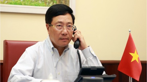 Deputy Prime Minister and Foreign Minister Pham Binh Minh (Source: VNA)