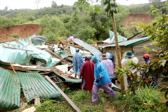 A landslide occurs in Dak Lak 