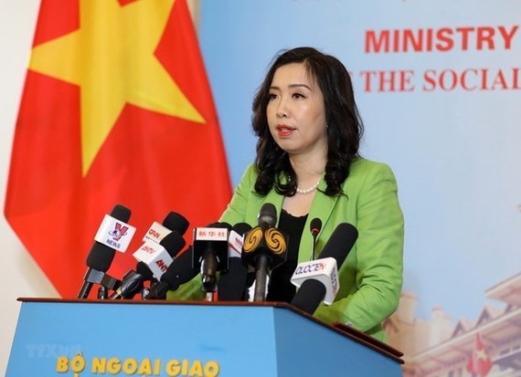 Foreign Ministry spokesperson Le Thi Thu Hang (Photo: VNA)