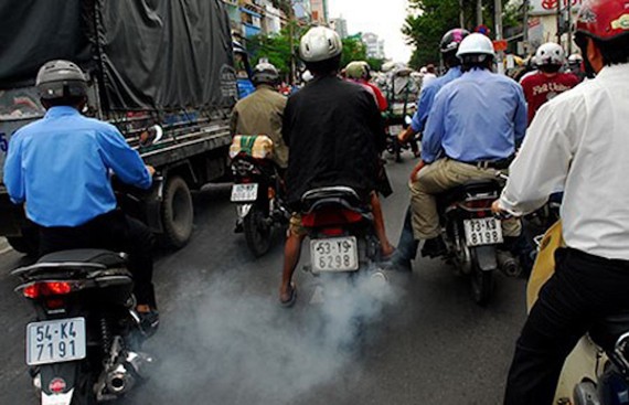 76 percent people advocate exhaust emission test for motorcycles