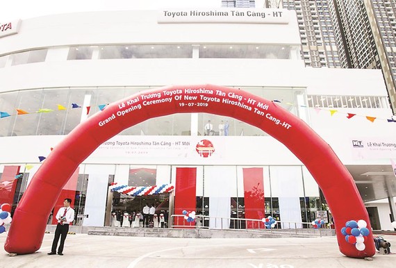 Khai trương Showroom Toyota Hiroshima Tân Cảng - HT do Hòa Bình làm tổng thầu
