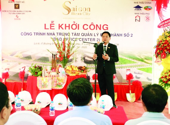 SAIGON SILICON CITY (SSC) khởi công công trình: Nhà Trung tâm Quản lý Điều hành số 2 thuộc dự án “Xây dựng và Phát triển Khu Công viên Sài Gòn Silicon”