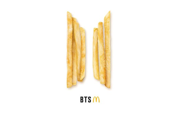 McDonald’s hợp tác với BTS