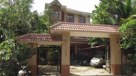 Khu nhà nghỉ Sở Rẫy của nguyên Trưởng phòng TN-MT huyện Côn Đảo Võ Thái Hòa