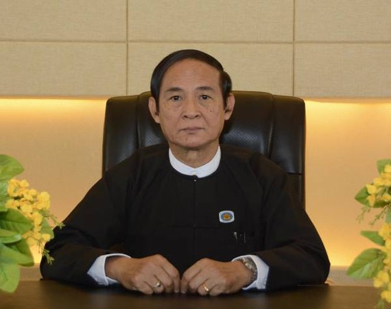 緬甸聯邦議會人民院前議長吳溫敏。（圖源：互聯網）