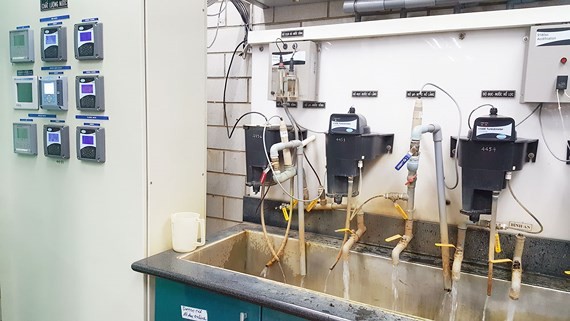 Sawaco的水質檢驗室獲公認達標。