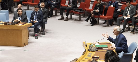 安理會成員國27日召開的會議上強調，在戈蘭高地問題上必須堅持國際法原則。（圖源：聯合國）