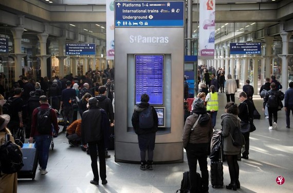 圖為英國倫敦聖潘克拉斯車站(St.Pancras)。（圖源：互聯網）