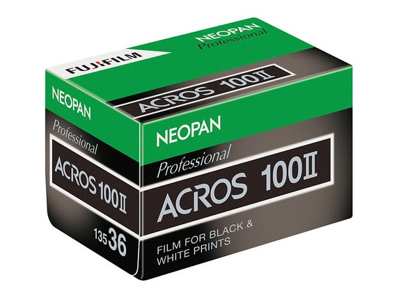Neopan 100 ACROS Ⅱ黑白膠捲。（圖源：互聯網）