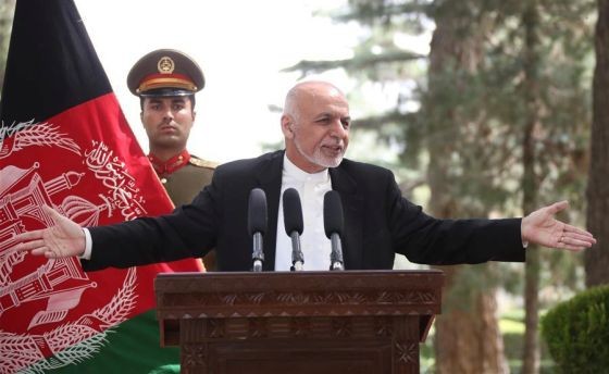 阿富汗伊斯蘭共和國總統艾什勒弗‧賈尼。（圖源：互聯網）