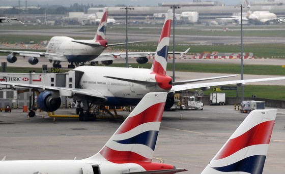 因飛行員於9月9日和10日舉行罷工，英國航空公司已取消了超過1500架次的航班。（圖源：互聯網）
