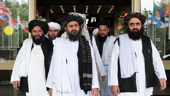 圖為阿富汗塔利班代表團。（圖源：互聯網）