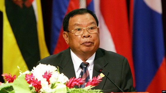 老撾總書記、國家主席本揚‧沃拉吉。（圖源：AFP）