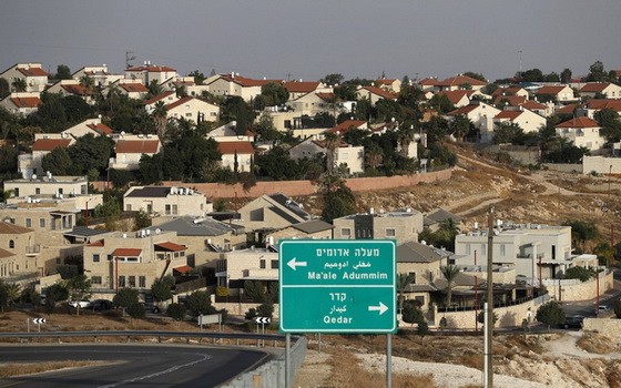 馬阿勒阿杜明（Maale Adumim）是約旦河西岸最大的猶太人定居點之一。（圖源：AFP）