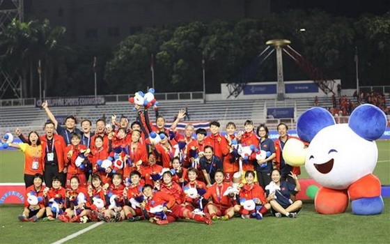 越南女足隊成功衛冕再奪東運會金牌。（圖源：互聯網）