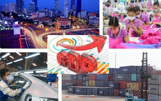 今年越南經濟取到可喜成績，國內生產總值(GDP)的增長速度約達6.8%。（示意圖源：田升）