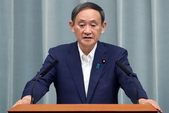 日本自民黨總裁新任總裁菅義偉。（圖源：VCG）