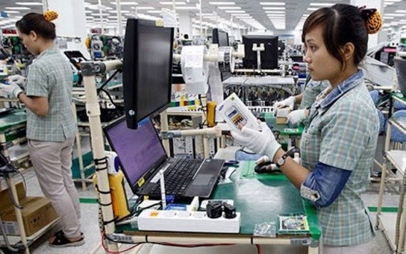 越南電子業日益吸引外商的關注。（圖源：互聯網）