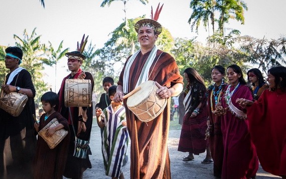 巴西阿莎寧卡原住民部落首領。（圖源：互聯網）
