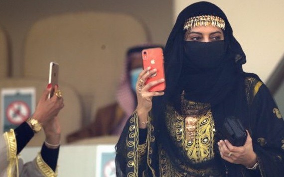 沙特阿拉伯女性。（圖源：互聯網）