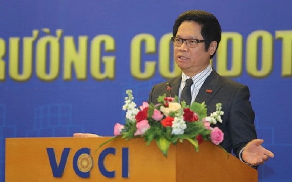 越南工商會(VCCI)主席武進祿。（圖源：永芝）