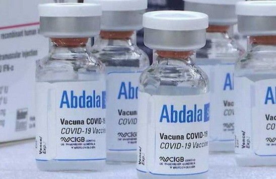 古巴研製的Abdala新冠疫苗。（圖源：Ultimasnoticias）