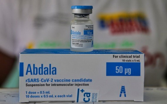 古巴研發的 Abdala 新冠疫苗。（圖源：AP）