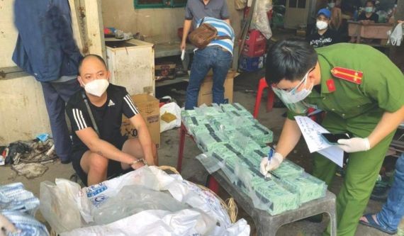 偵破柬埔寨-本市近百公斤毒品販運團夥