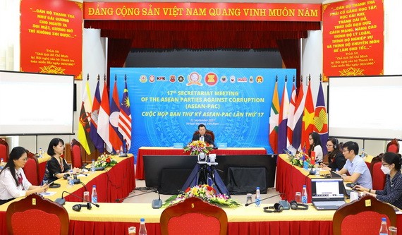 第十七次ASEAN-PAC秘書處會議現場。（圖源: 越通社）