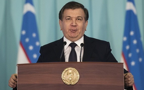 烏茲別克斯坦共和國總統米爾濟約耶夫。（圖源：Sputnik）