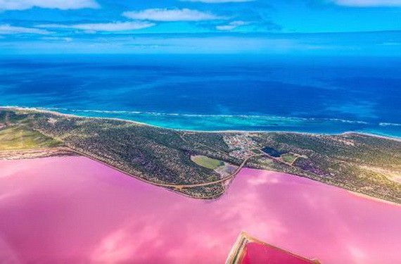令人著迷的澳大利亞赫特潟湖。